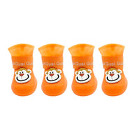 HKM-294867 Waterproof Silicone Pet Boots with Non-Slip Soft Bottom for Summer Outdoor Use