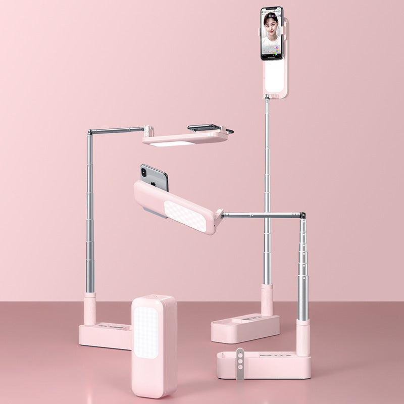 HKM-294931 Adjustable White Lazy Phone Holder for Desktop Use
