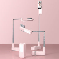 HKM-294931 Adjustable White Lazy Phone Holder for Desktop Use