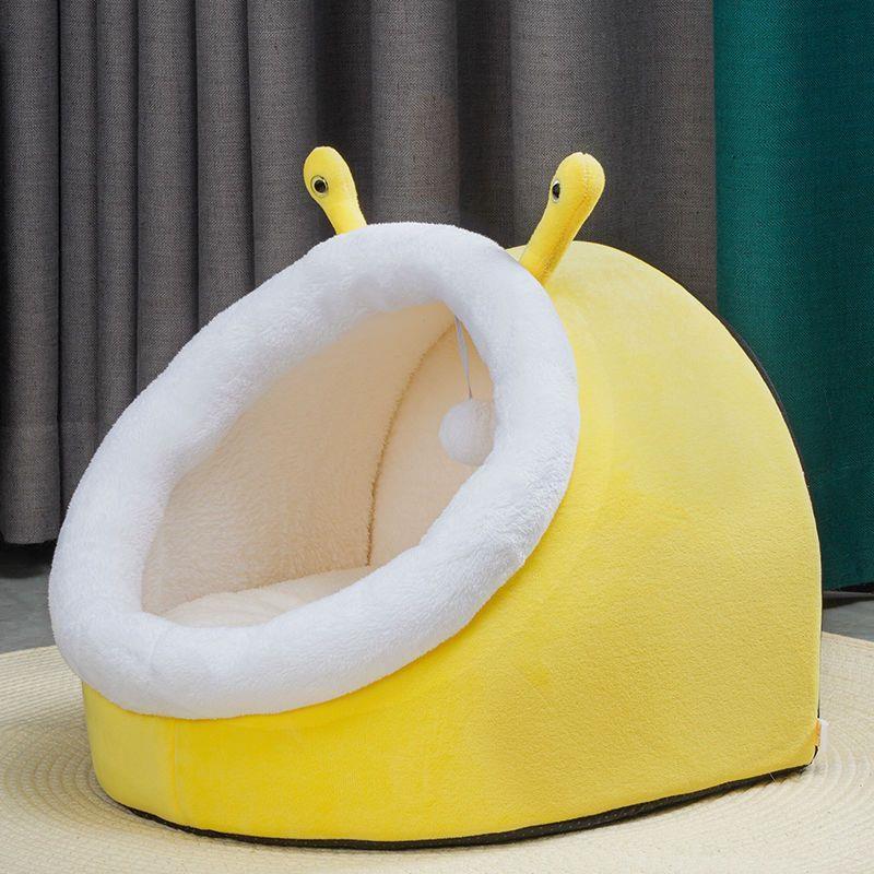 HKM-294995 Cozy Fully Enclosed Cat Nest in Various Colors and Sizes