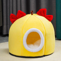 HKM-294995 Cozy Fully Enclosed Cat Nest in Various Colors and Sizes