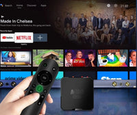 HKM-295059 4K Ultra HD Smart Streaming Set-Top Box with Voice Remote and Dual Wi-Fi Connectivity