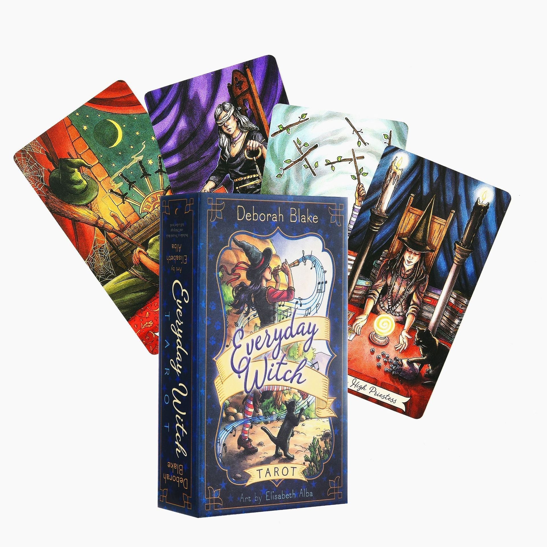 HKM-295315 Versatile Tarot Card Deck for Divination, Interactive Learning, and Spiritual Growth