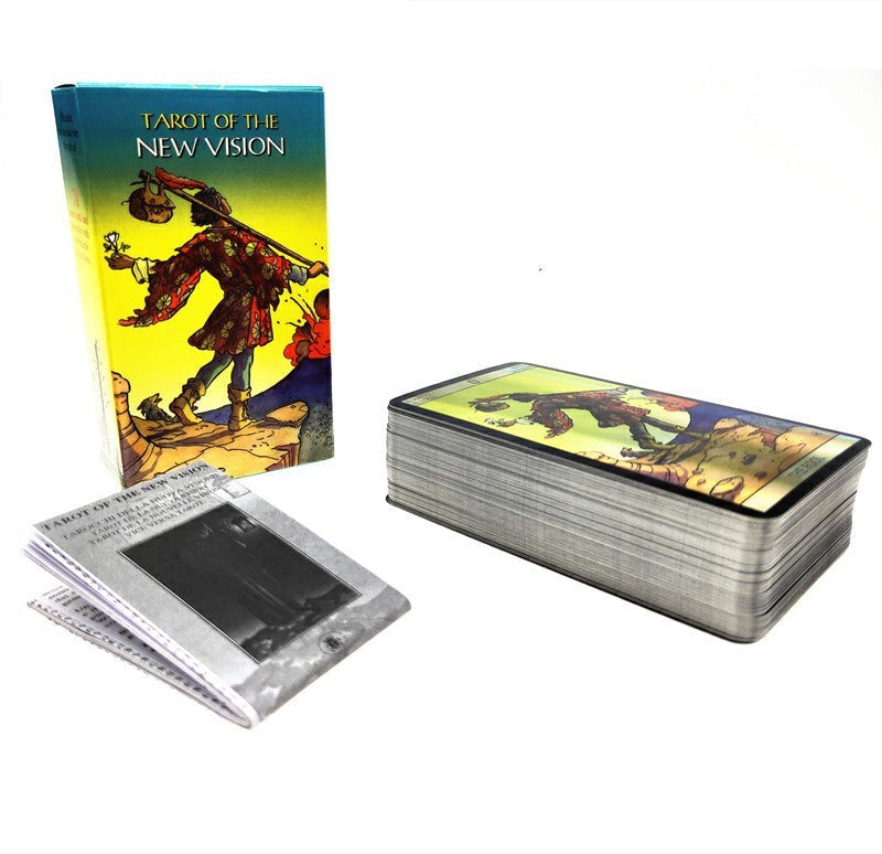 HKM-295315 Versatile Tarot Card Deck for Divination, Interactive Learning, and Spiritual Growth