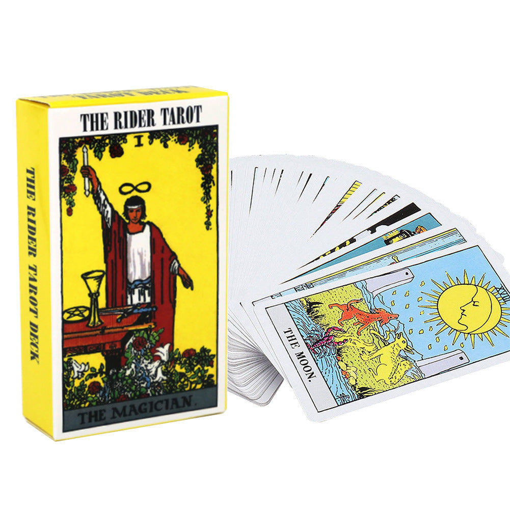HKM-295315 Versatile Tarot Card Deck for Divination, Interactive Learning, and Spiritual Growth