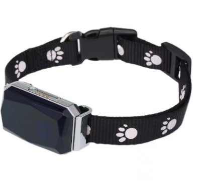 HKM-295379 GPS Pet Positioning Collar - LED Light, 500 mAh Battery, Durable Material