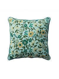 HKM-295635 Handmade Vintage Embroidered Cotton Throw Pillow - 30 x 50 cm - Dry Clean Only