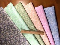 HKM-295699 Floral Printed 100% Cotton Fabric, Twill 1.6m Width for Bedding and Curtains