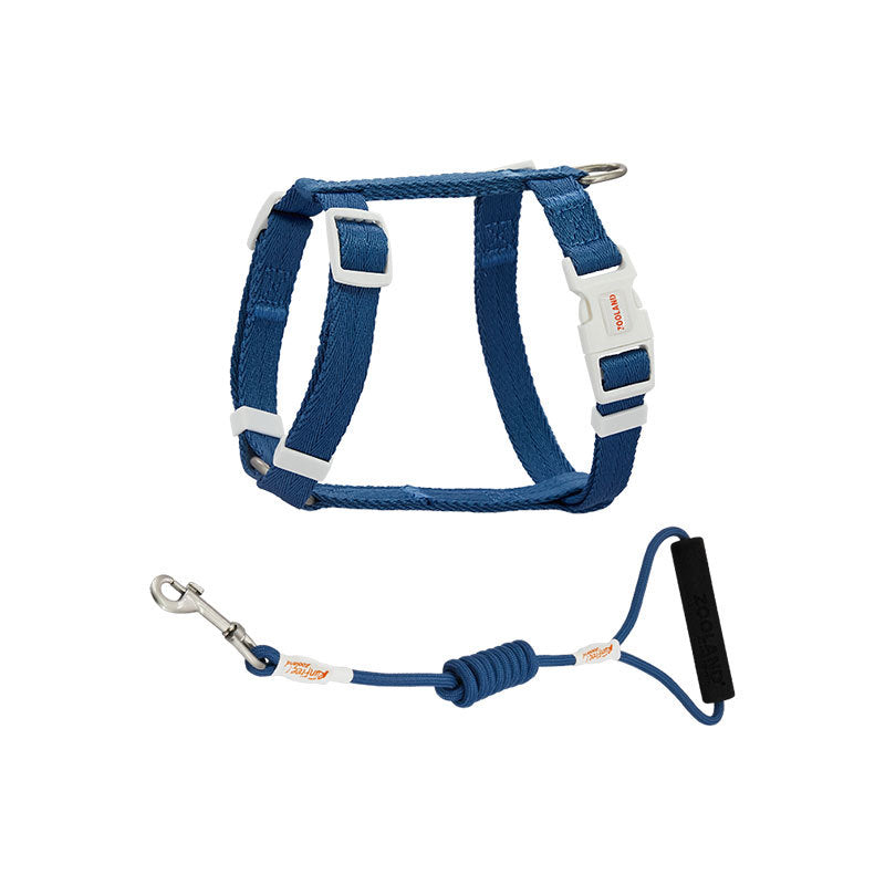 HKM-295699 Pet Anti Breakaway Traction Rope with Chest Harness - Multiple Colors Available