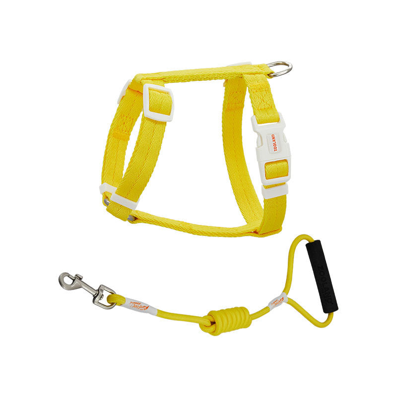 HKM-295699 Pet Anti Breakaway Traction Rope with Chest Harness - Multiple Colors Available