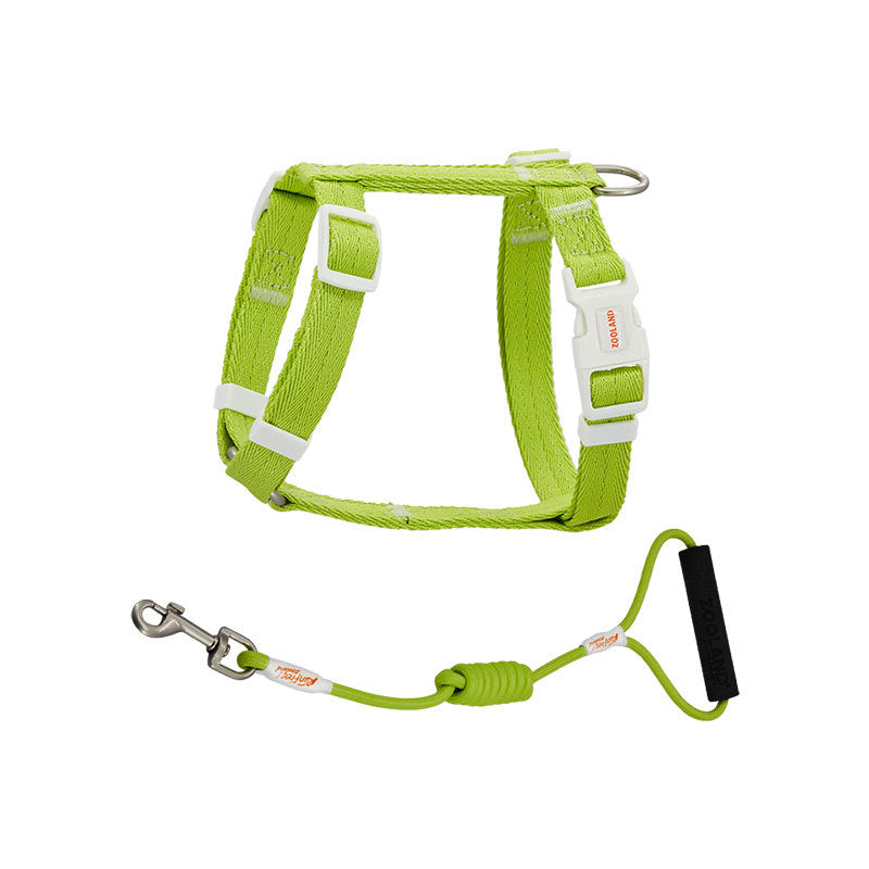 HKM-295699 Pet Anti Breakaway Traction Rope with Chest Harness - Multiple Colors Available