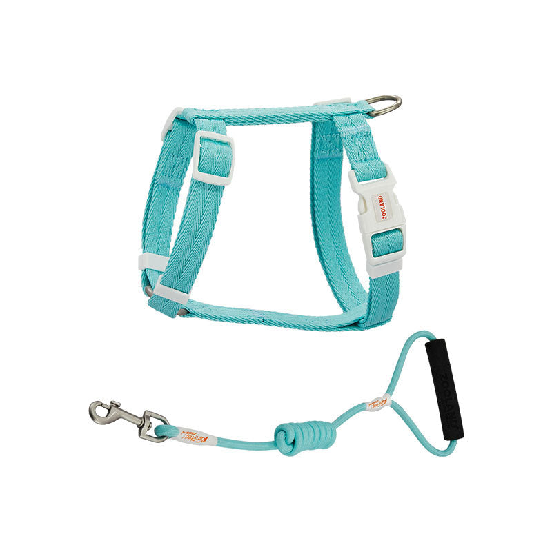 HKM-295699 Pet Anti Breakaway Traction Rope with Chest Harness - Multiple Colors Available