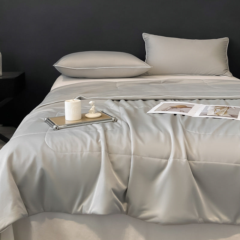 HKM-296019 Lightweight Summer Quilt - Washable Cool Fiber, Available in Two Sizes