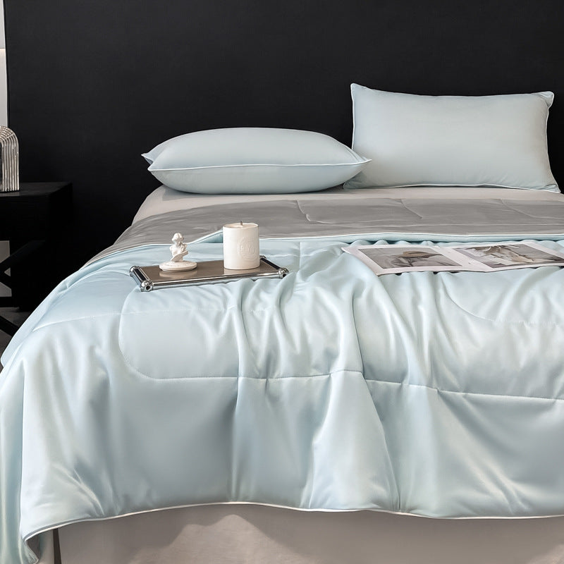 HKM-296019 Lightweight Summer Quilt - Washable Cool Fiber, Available in Two Sizes