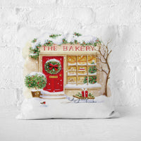 HKM-296083 Christmas-Themed Plush Pillow Cover for Cozy Living Spaces - 40x40, 45x45, 50x30 cm
