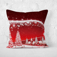 HKM-296083 Christmas-Themed Plush Pillow Cover for Cozy Living Spaces - 40x40, 45x45, 50x30 cm