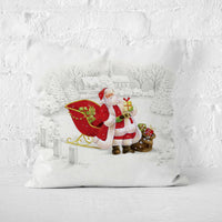 HKM-296083 Christmas-Themed Plush Pillow Cover for Cozy Living Spaces - 40x40, 45x45, 50x30 cm