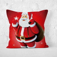 HKM-296083 Christmas-Themed Plush Pillow Cover for Cozy Living Spaces - 40x40, 45x45, 50x30 cm