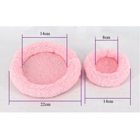 HKM-296147 Cozy Cotton Pet Mat for Small Animals - Plush Biting Toy in Green and Beige
