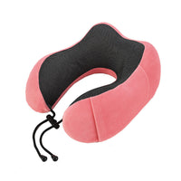 HKM-296147 U-Shaped Memory Foam Travel Neck Pillow in Multiple Colors