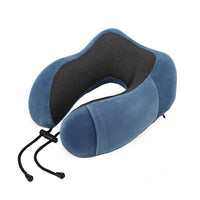 HKM-296147 U-Shaped Memory Foam Travel Neck Pillow in Multiple Colors