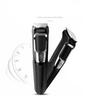 HKM-296211 Multifunctional Nose and Beard Hair Trimmer with Lithium Ion Battery and Flushable Blades