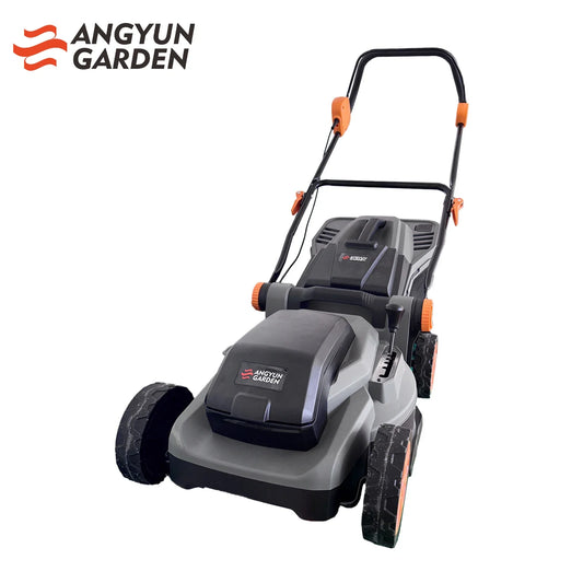 KTX-296211 Self-Propelled 1600W Electric Lawn Mower with Folding Handle and Grass Box