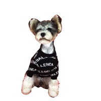 HKM-296275 Cozy Acrylic Dog Sweater for Spring - Black and Green Pullover for Schnauzers