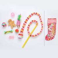 HKM-296339 Winter Cat Toy Gift Set for Cats - Perfect for Holidays and Special Occasions