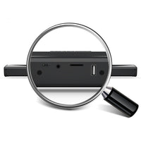 HKM-296723 Multifunctional Bluetooth Wireless Speaker with Built-In Battery and FM Radio Function