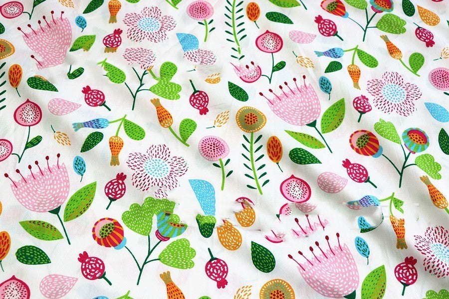 HKM-296851 Cotton Twill Fabric for Bedding and Curtains - 100% Cotton, Water Printed, Width 160cm, Available in Multiple Colors