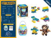 HKM-296851 Kids Variable Building Block Set - Educational Plastic Assembly Toy for Creative Play