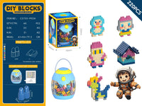 HKM-296851 Kids Variable Building Block Set - Educational Plastic Assembly Toy for Creative Play