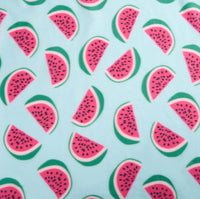 HKM-296851 Watermelon Print Flannel Blanket - 120x150cm Modern Design for Cozy Comfort