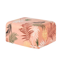 HKM-296915 Elastic Non-Slip Sofa Cover for Single Seat - American Style with Plant and Flower Pattern