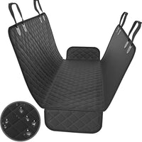 HKM-297043 Waterproof Rear Seat Cushion for Dogs - Black, Orange, Blue, 54x58 inches