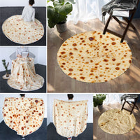 HKM-297171 Burrito Blanket - Soft Flannel Fleece Cover for Cozy Comfort, Multiple Sizes Available