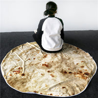 HKM-297171 Burrito Blanket - Soft Flannel Fleece Cover for Cozy Comfort, Multiple Sizes Available