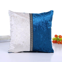 HKM-297171 Plush Chemical Fiber Pillow Cover - 45x45cm, Multiple Colors Available