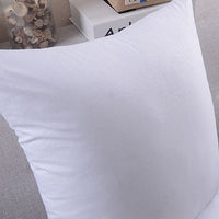 HKM-297299 Floral Cotton Velvet Embroidered Pillow with Tassels - 45x45 cm
