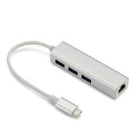 HKM-297363 4-in-1 USB 3.1 Docking Station with 100M Wired Network Card - Ethernet RJ-45 Connectivity