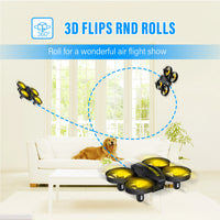 HKM-297427 Mini Drone with Camera for Beginners - 720P HD Remote Control Quadcopter, Easy to Fly, Indoor/Outdoor Use