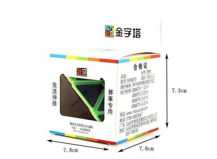 HKM-297747 Triangle Carbon Fiber Speed Cube - Educational Magic Puzzle for Ages 2 and Up