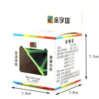 HKM-297747 Triangle Carbon Fiber Speed Cube - Educational Magic Puzzle for Ages 2 and Up