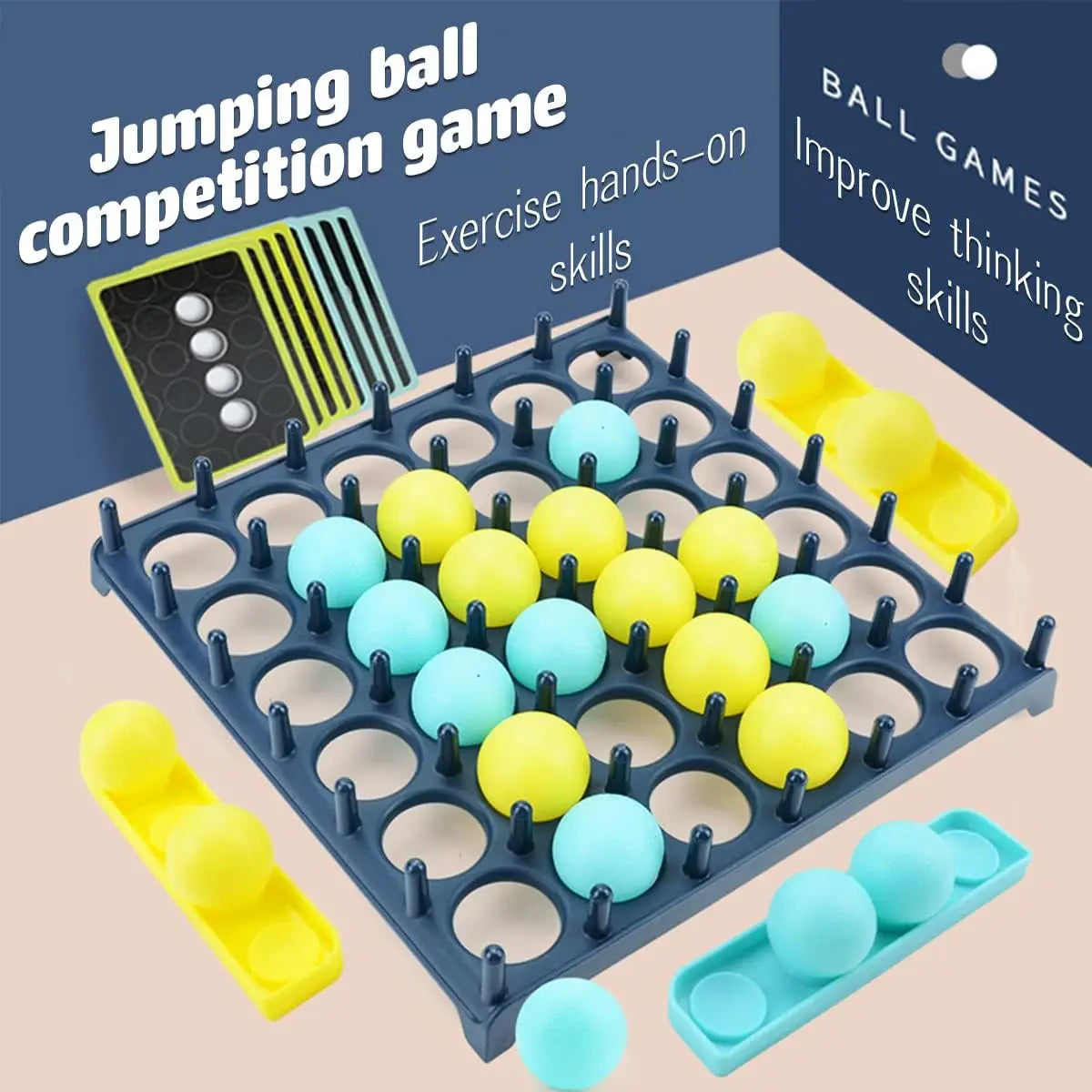 HKM-297811 Interactive Bounce Ball Game for Kids and Family Fun – Ages 5 and Up