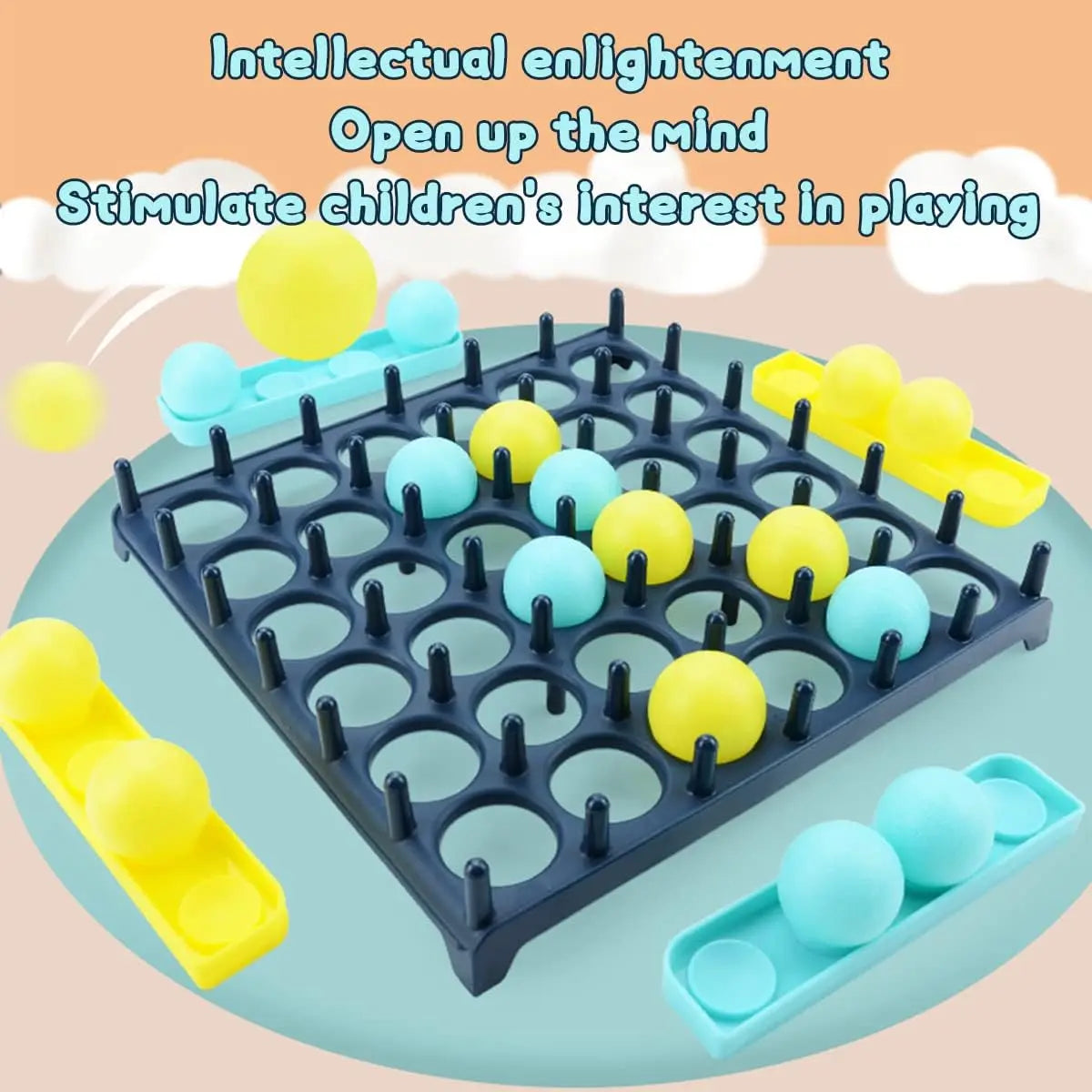 HKM-297811 Interactive Bounce Ball Game for Kids and Family Fun – Ages 5 and Up