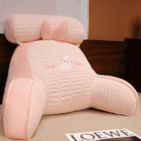 HKM-298131 Cartoon Anime Latex Ice Silk Bedside Cushion - Husky, Dinosaur, Rabbit, Cat Designs