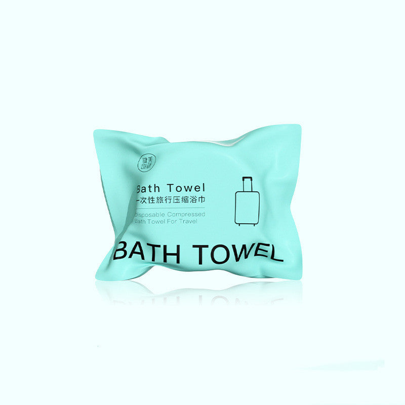 HKM-298579 Portable Disposable Thickened Compressed Bath Towel – Travel-Friendly Size and Long-Lasting Softness