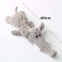 HKM-298771 Plush Cartoon Puppy Dog Toy Pet Dog Chew Squeak Toys For Small Dogs Teeth Grinding Pet Products Dog Accessories