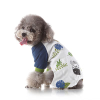 HKM-299027 Cozy Cotton Pet Pajamas in Various Fun Designs and Sizes
